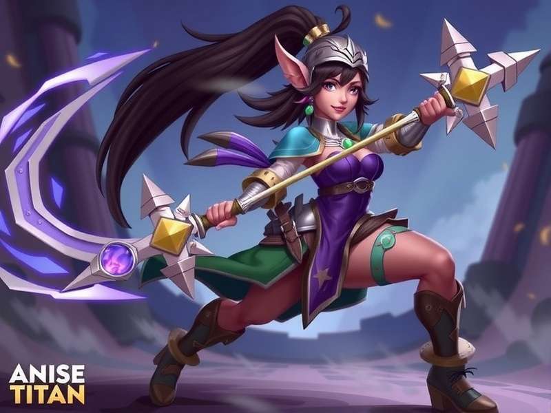 Anise Warrior Titan - Epic Battle Scene Anise Warrior Titan game hero image